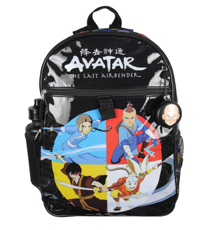 Nickelodeon Avatar The Last Airbender 5 PC Backpack Lunch box Icepack WaterBottle