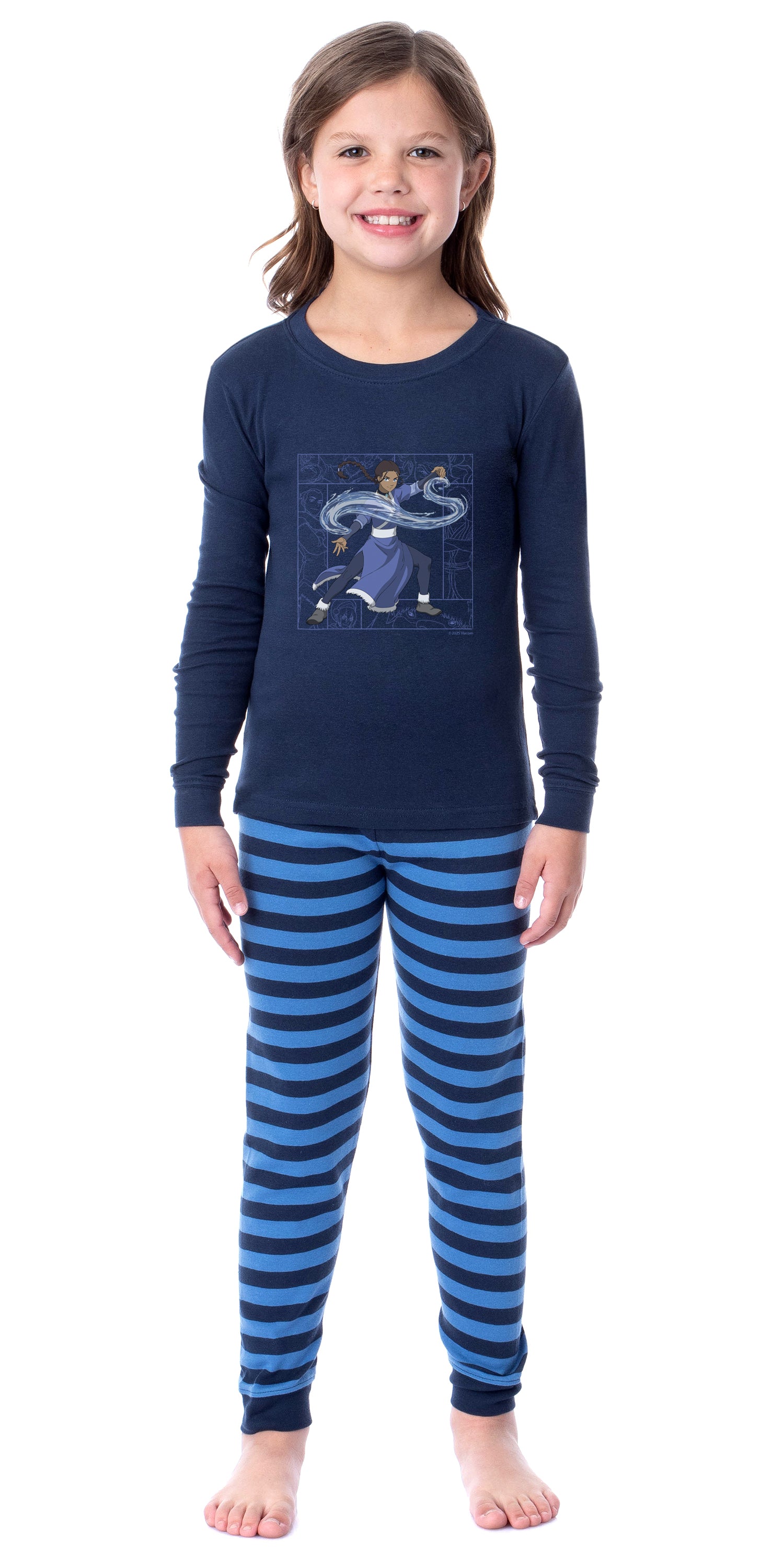 Avatar: The Last Airbender Katara 2 Piece Long Sleeve Pajama Set