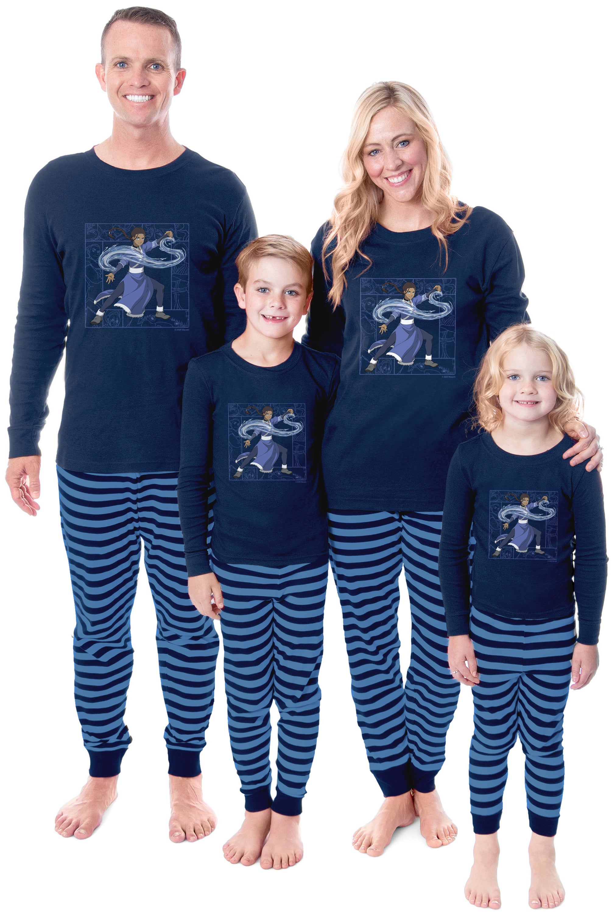 Avatar: The Last Airbender Katara 2 Piece Long Sleeve Pajama Set
