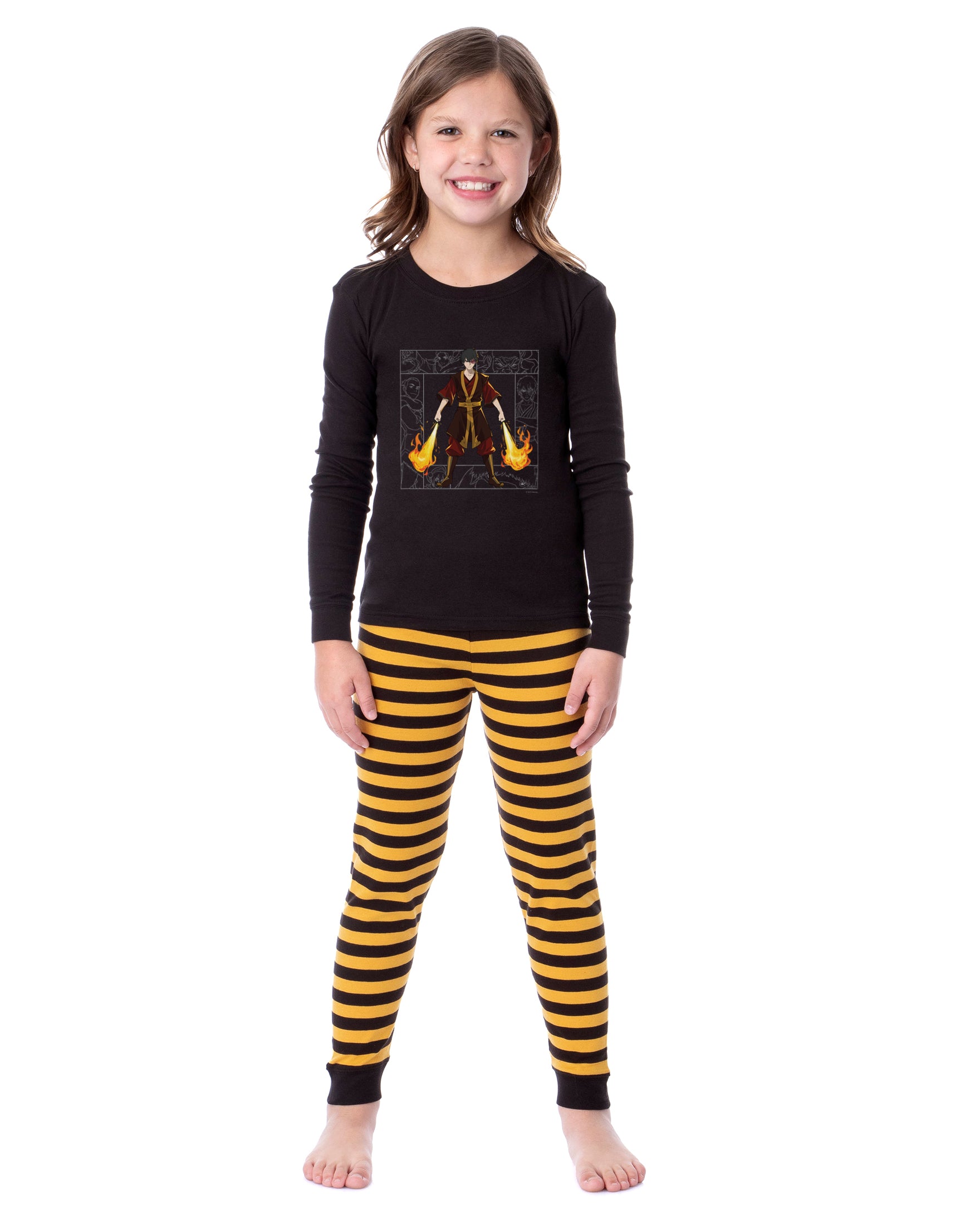 Avatar: The Last Airbender Zuko 2 Piece Long Sleeve Pajama Set