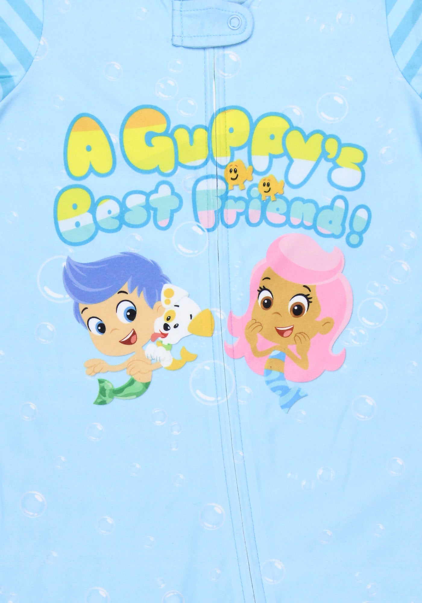 Nickelodeon Toddler Boys' Bubble Guppies Union Suit Footless Sleep Pajama