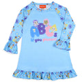 Nickelodeon Toddler Girls' Bubble Guppies ABCs Sleep Pajama Dress Nightgown