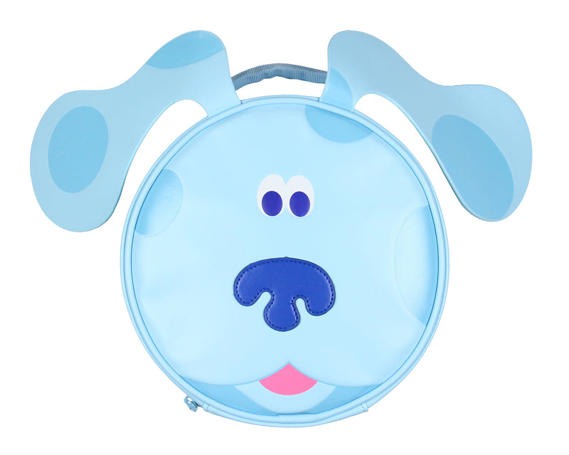 Nickelodeon Blue's Clues Character Head Shaped Insulated Lunch Box Bag Tote