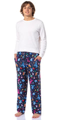 Blue's Clues Men's Christmas Sleep Tossed Print Pajama Pants For Adults