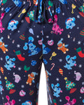 Blue's Clues Men's Christmas Sleep Tossed Print Pajama Pants For Adults