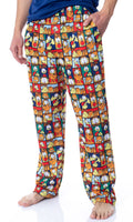 Nickelodeon Mens' Garfield Odie Comic Strip Chill Out Sleep Pajama Set (Small)