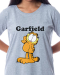 Garfield Comic Womens' I'm Cute Pose Pajama Dorm Sleep Shirt Nightgown