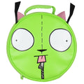 Invader ZIM Gir And Pig Character Head Shaped Insulated Lunch Box Bag Tote