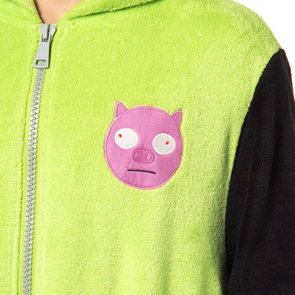 Invader Zim Men's Gir Union Suit Character Kigurumi Costume Pajama