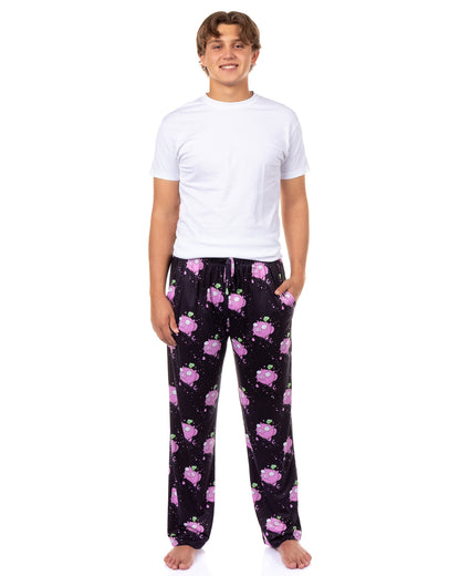Invader Zim Pajamas Men's Flying Pigs Lounge Sleep PJ Pants