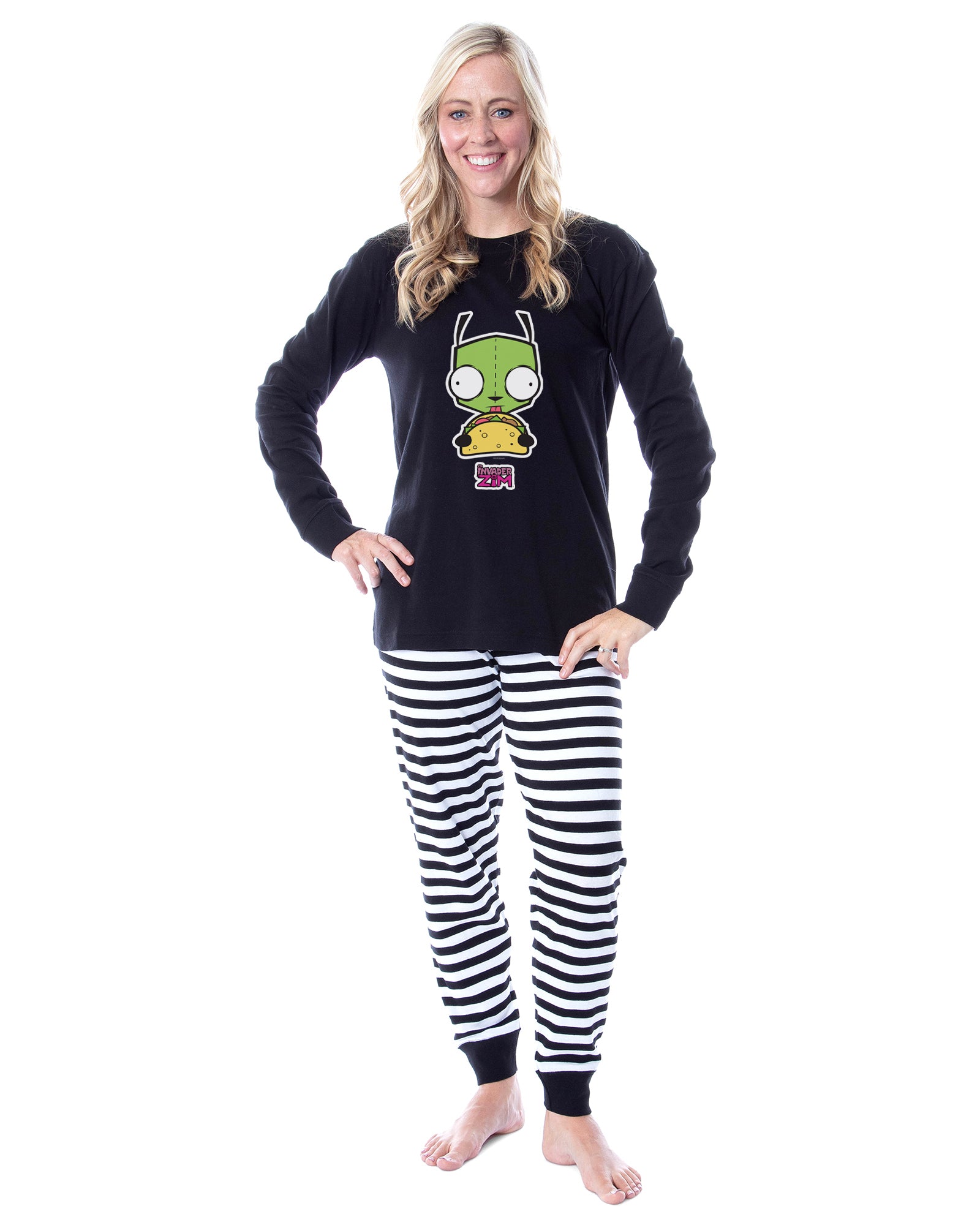 Invader Zim Pajamas Men's Tight Fit Sleep Set