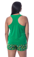 Nickelodeon Teenage Mutant Ninja Turtles Womens' 84 Tank Pajama Short Set