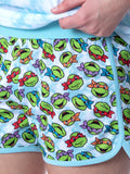 Teenage Mutant Ninja Turtles Women's Tie-Dye Sleep Pajama Set Short