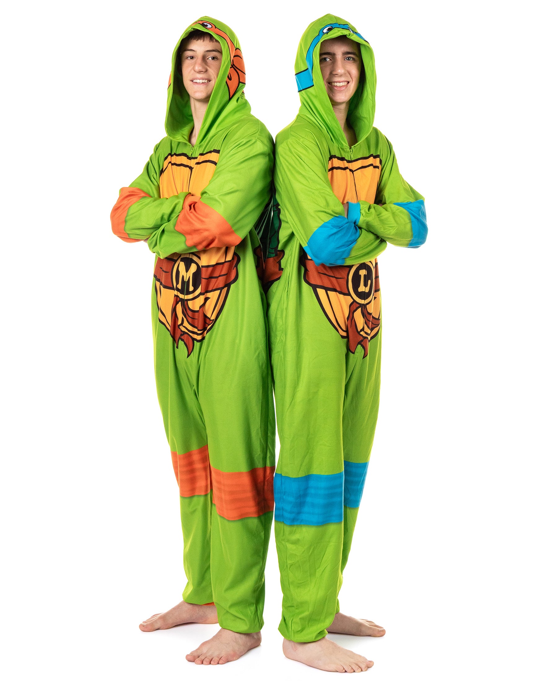Teenage Mutant Ninja Turtles Mens' Union Suit Costume Sleep Pajama