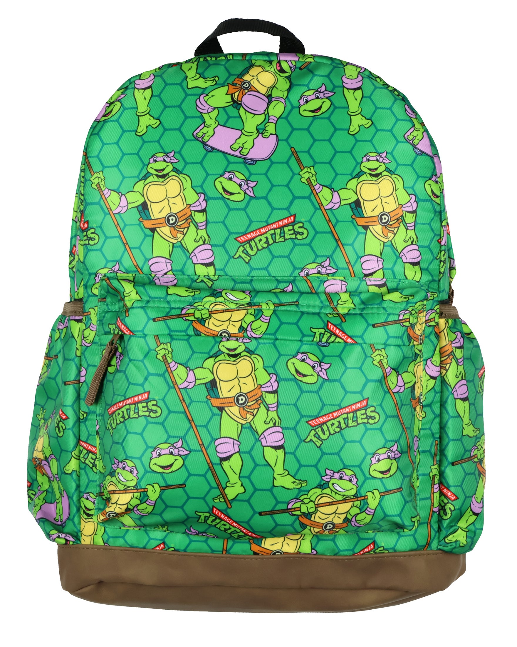 TMNT Backpack Nickelodeon Teenage Mutant Ninja Turtles Mayhem Character Kids School Bookbag