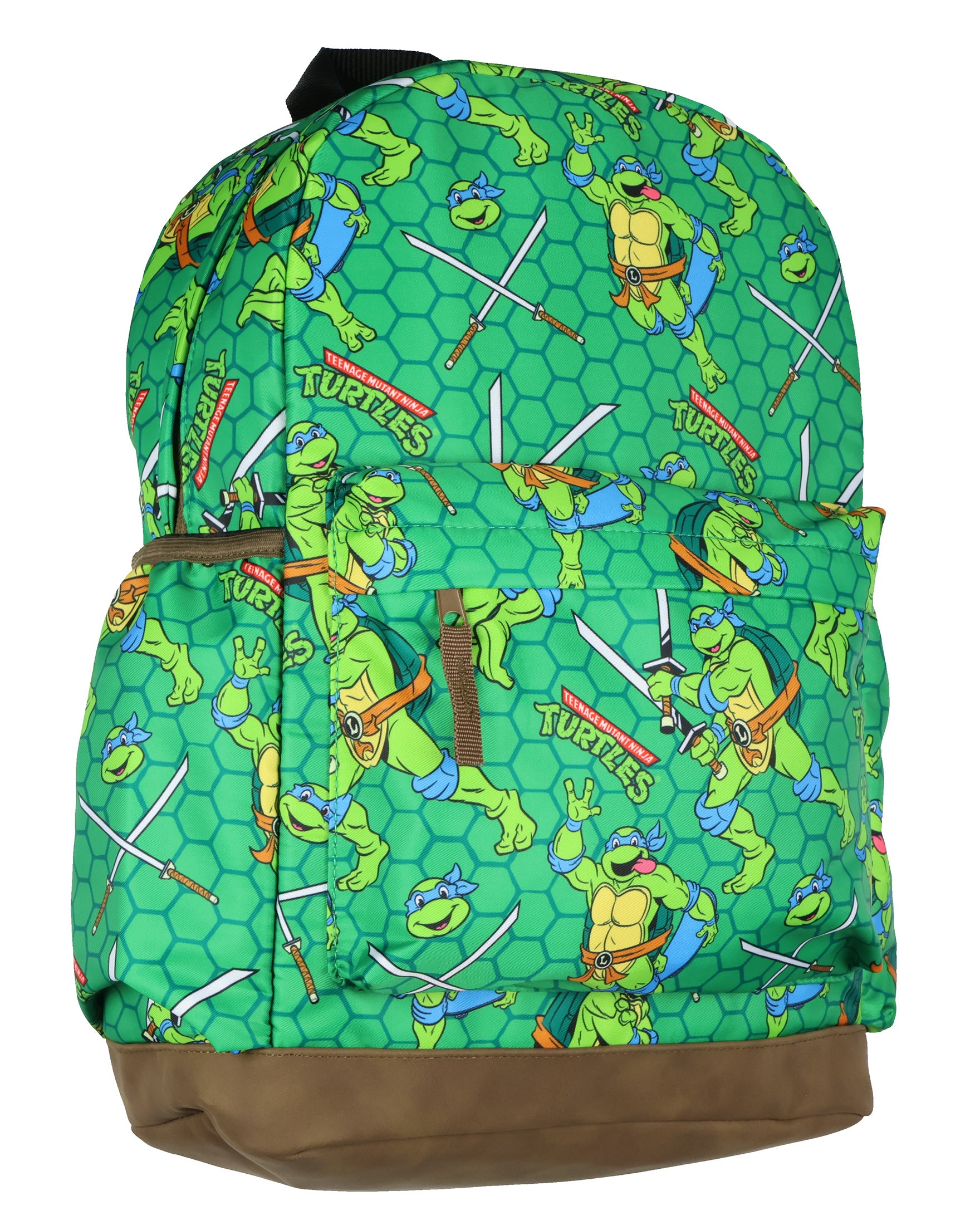 TMNT Backpack Nickelodeon Teenage Mutant Ninja Turtles Mayhem Character Kids School Bookbag
