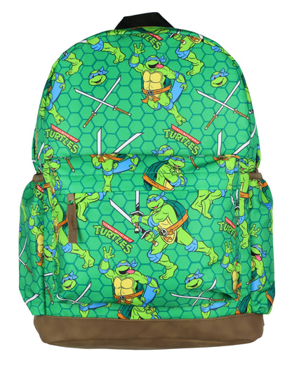 TMNT Backpack Nickelodeon Teenage Mutant Ninja Turtles Mayhem Character Kids School Bookbag