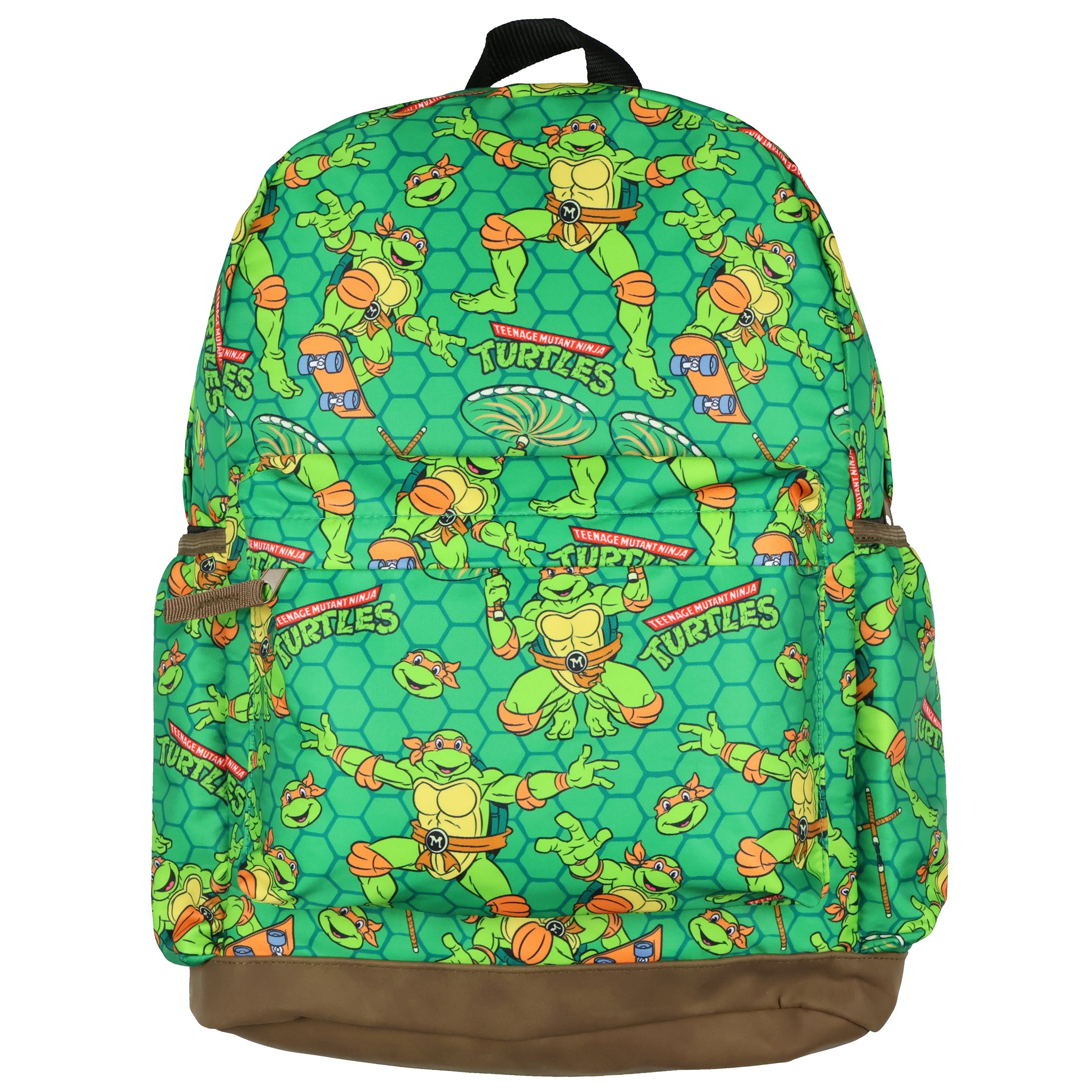 TMNT Backpack Nickelodeon Teenage Mutant Ninja Turtles Mayhem Character Kids School Bookbag