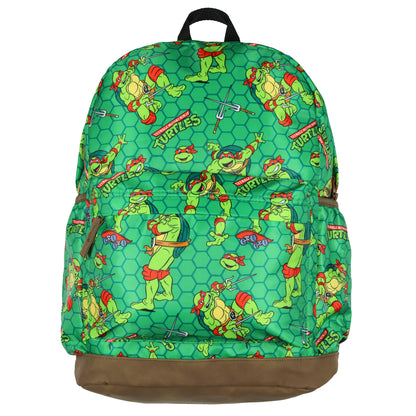 TMNT Backpack Nickelodeon Teenage Mutant Ninja Turtles Mayhem Character Kids School Bookbag
