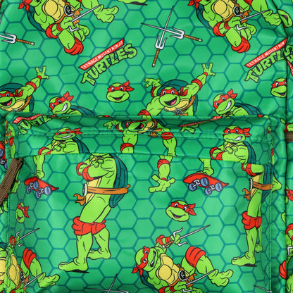 TMNT Backpack Nickelodeon Teenage Mutant Ninja Turtles Mayhem Character Kids School Bookbag