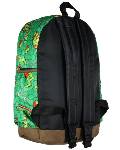 TMNT Backpack Nickelodeon Teenage Mutant Ninja Turtles Mayhem Character Kids School Bookbag