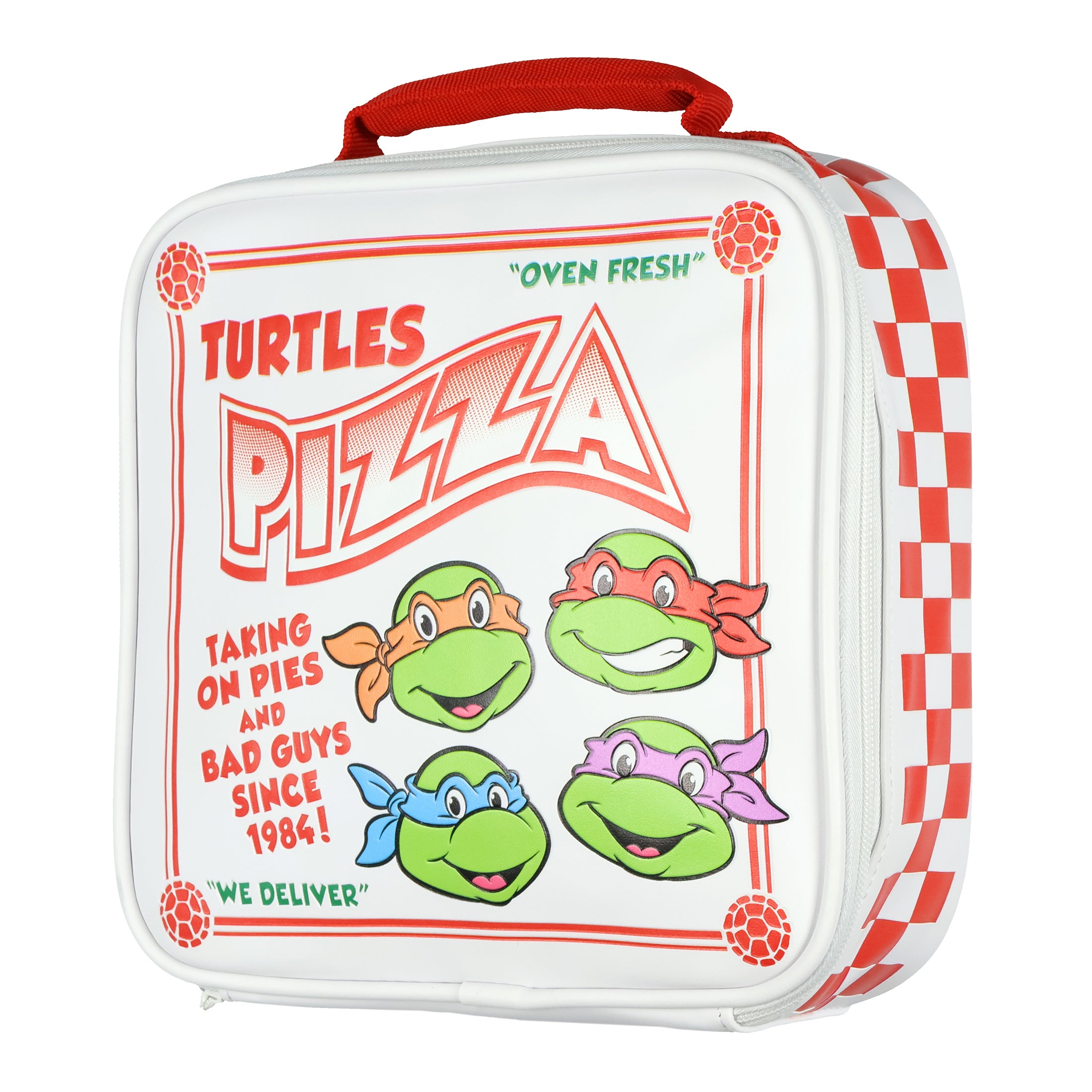 Teenage Mutant Ninja Turtles Oven Fresh Turtles Pizza Box Lunch Box Tote