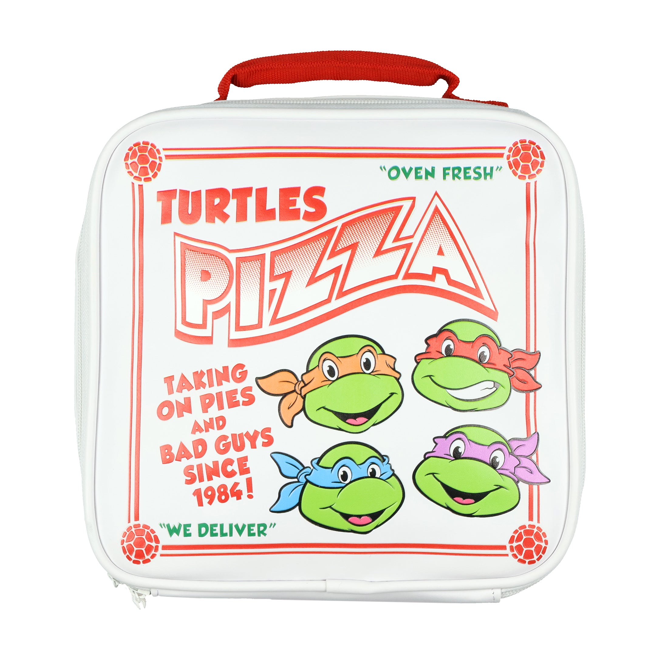 Teenage Mutant Ninja Turtles Oven Fresh Turtles Pizza Box Lunch Box Tote