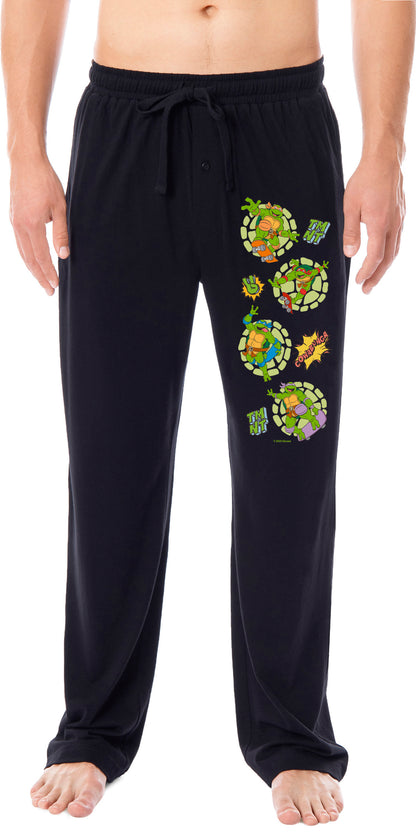 Teenage Mutant Ninja Turtles TMNT Men's Turtle Power Lounge Pajama Pants