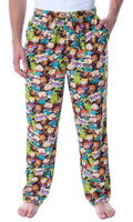 Nickelodeon Men's Rugrats Character Mashup Adult Loungewear Sleep Bottoms Pajama Pants