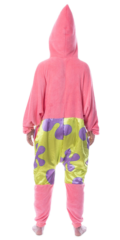 Nickelodeon Mens' SpongeBob SquarePants Patrick Star Sleep Union Suit Kigurumi