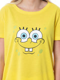 Nickelodeon SpongeBob SquarePants Womens' Faces 2 Piece Jogger Pajama Set