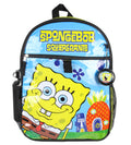 Nickelodeon SpongeBob SquarePants Characters Squidward Patrick Mr. Krabs Sandy Plankton Gary 5 PC Backpack Lunchbox Icepack Water Bottle