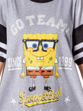 Nickelodeon SpongeBob SquarePants Womens' Go Team! Nightgown Sleep Pajama Shirt