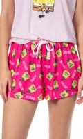 Nickelodeon SpongeBob SquarePants Womens' Chillin' Sleep Pajama Set Shorts