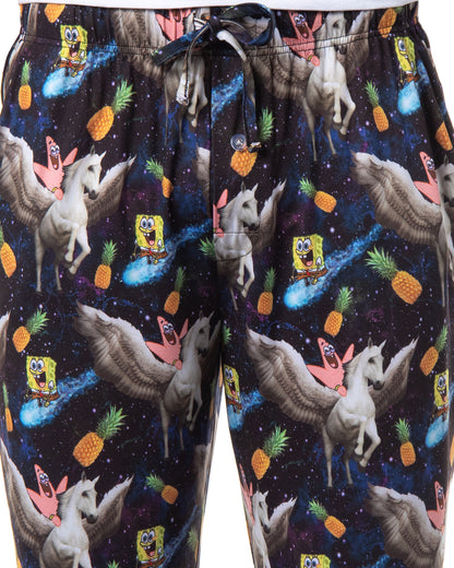 SpongeBob SquarePants Mens' Patrick Star Galaxy Tossed Sleep Pajama Pants