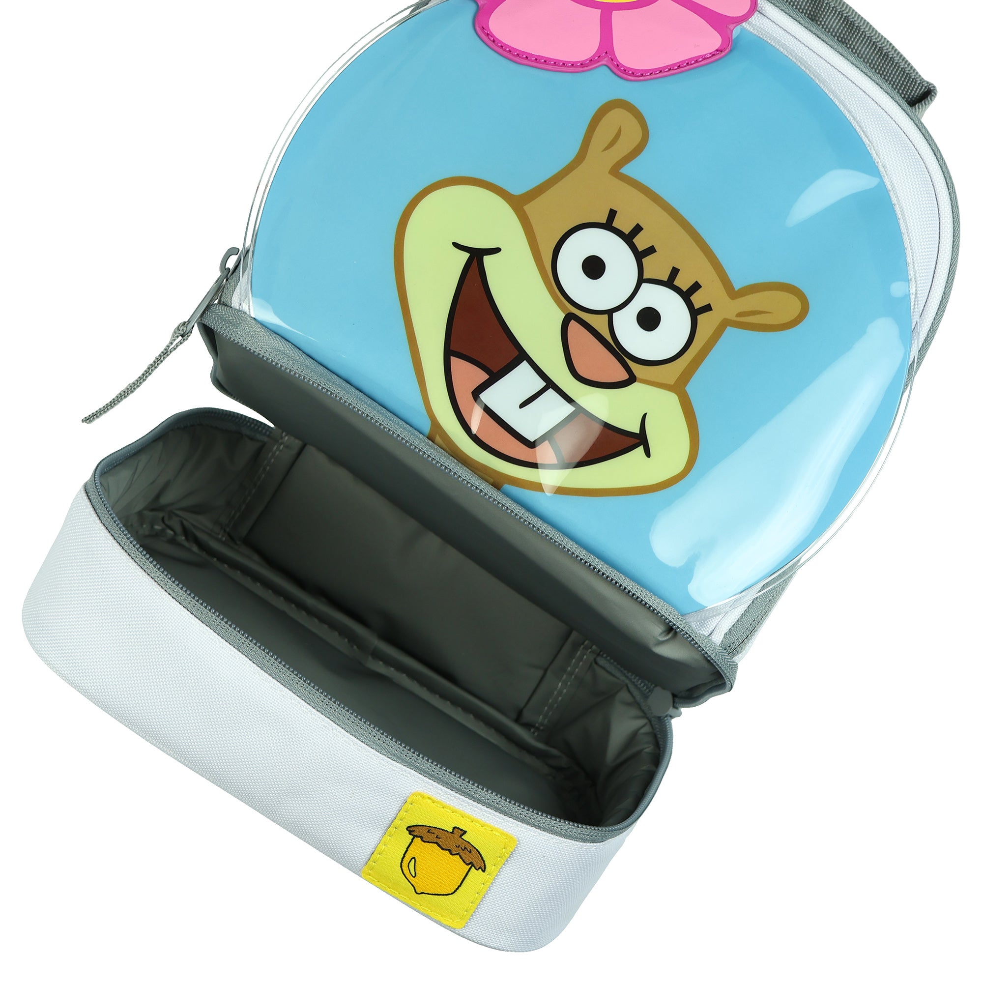 SpongeBob SquarePants Lunch Bag Sandy Cheeks Dual Compartment Tote