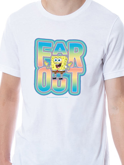 Nickelodeon SpongeBob SquarePants Mens' Far Out Character Ombré Sleep Pajama Set
