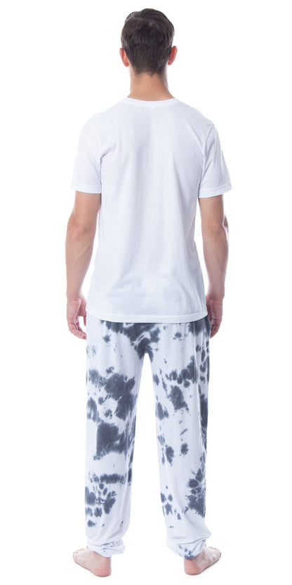 Nickelodeon SpongeBob SquarePants Mens' Far Out Character Ombré Sleep Pajama Set