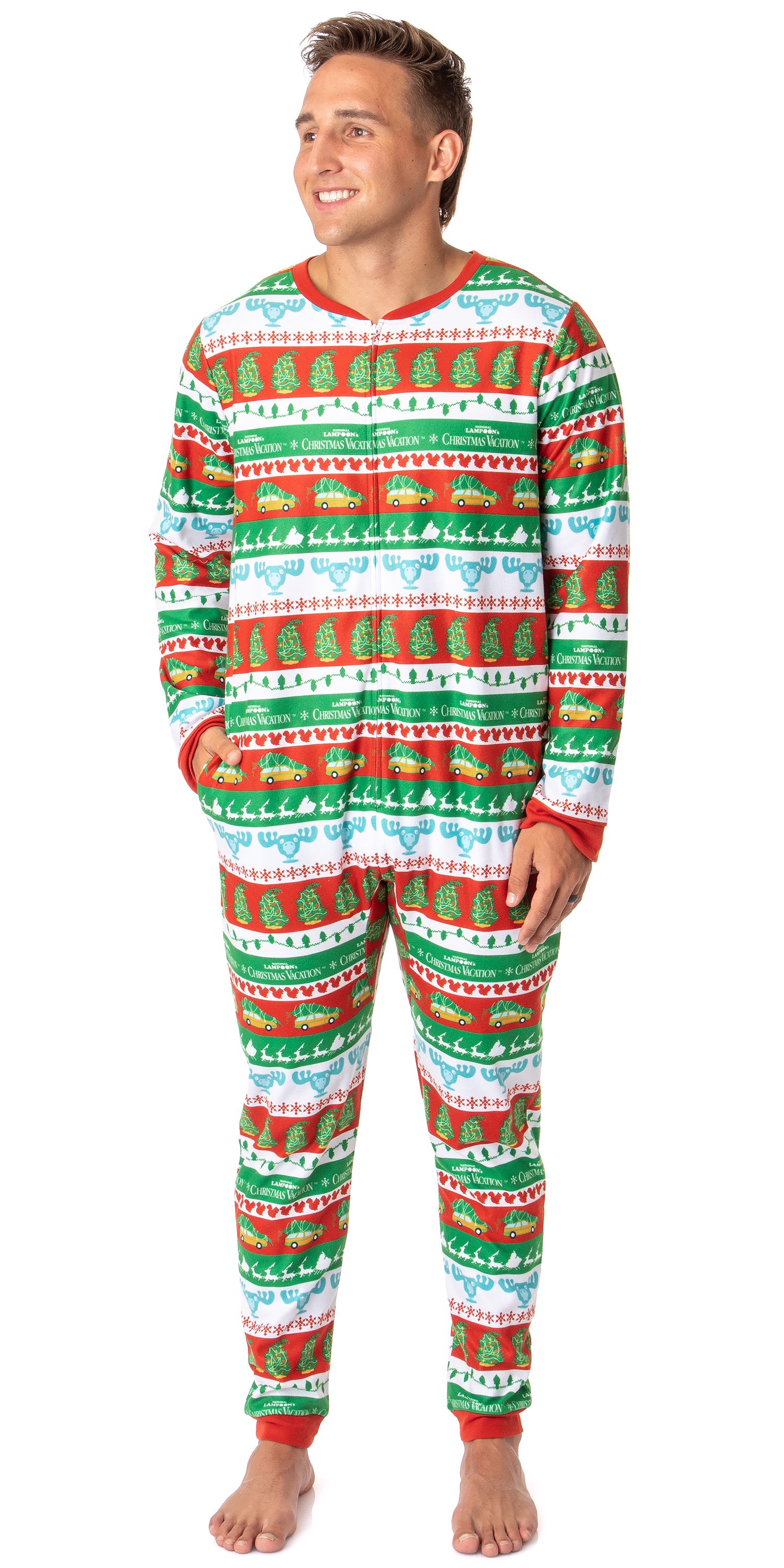 National Lampoon's Christmas Vacation Mens' Movie Film Union Suit