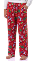 National Lampoon's Christmas Vacation Adult Tossed AOP Print Sleep Pajama Pants For Men Women