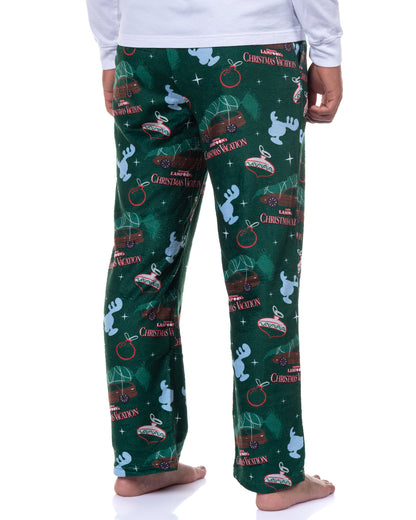 National Lampoon's Christmas Vacation Pajamas Men's Fleece Lounge PJ Pants