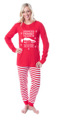 National Lampoon's Christmas Vacation Griswold Sleep Tight Fit Family Pajama Set (Adult, Small)