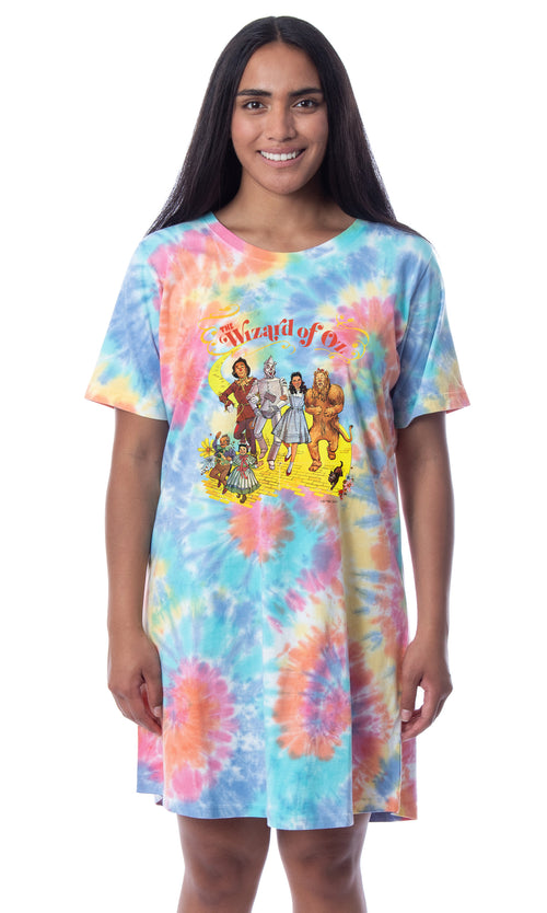 The Wizard of Oz Women's Movie Film Pajama Dorm Sleep Shirt Nightgown