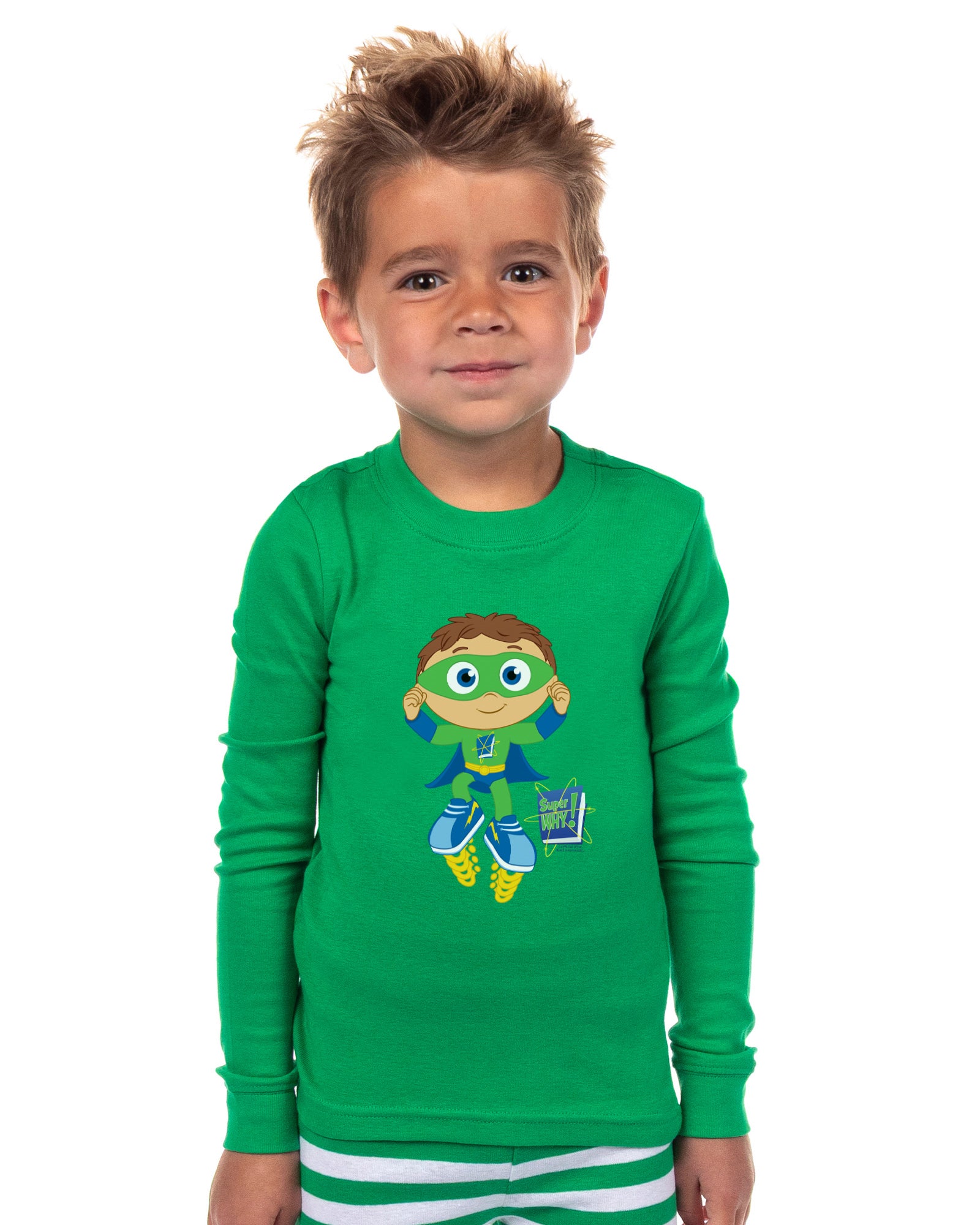 Super Why Pajama's Toddler Boy Tight Fit Sleep Set