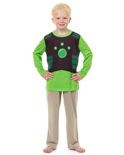 Wild Kratts Pajamas Boy's Power Suits Raglan PJ Lounge Set