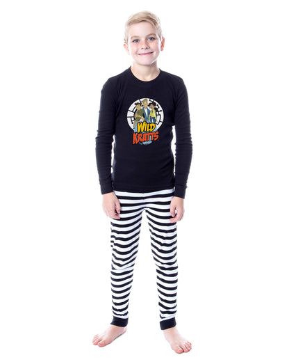 Wild Kratts Pajamas Boys' Tight Fit Sleep Set