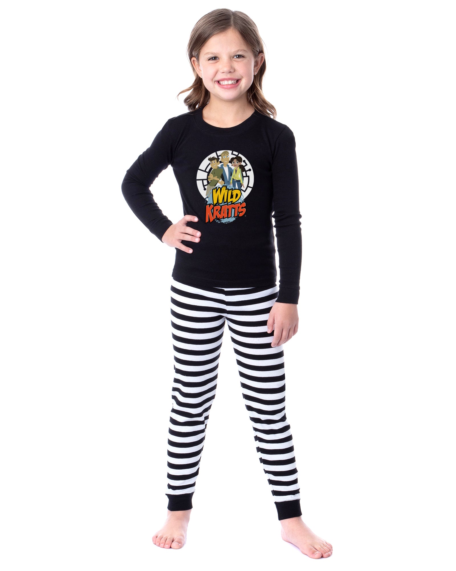 Wild Kratts Pajamas Boys' Tight Fit Sleep Set