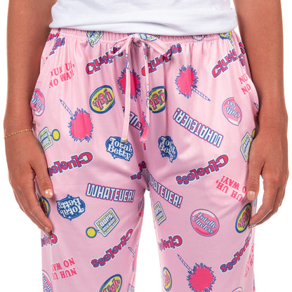 Clueless Pajama Pants Women's Whatever Quotes Oops My Bad Lounge Bottoms