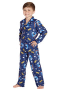 The Polar Express Kids Believe Button-Front Coat Shirt And Pants Pajama Set