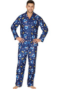 The Polar Express Adult Believe Button-Front Coat Shirt And Pants Pajama Set